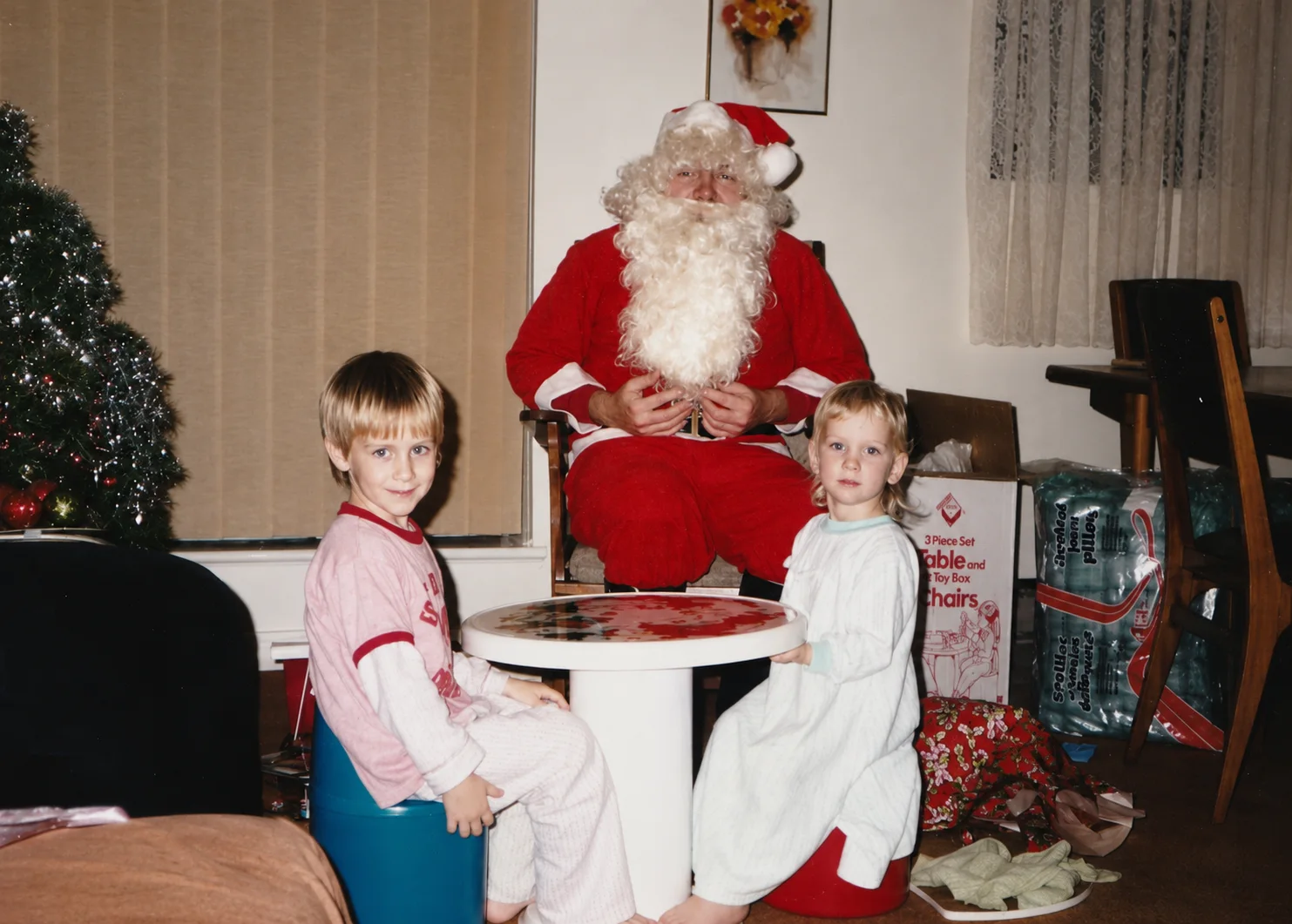 Souvenir de Noël en famille