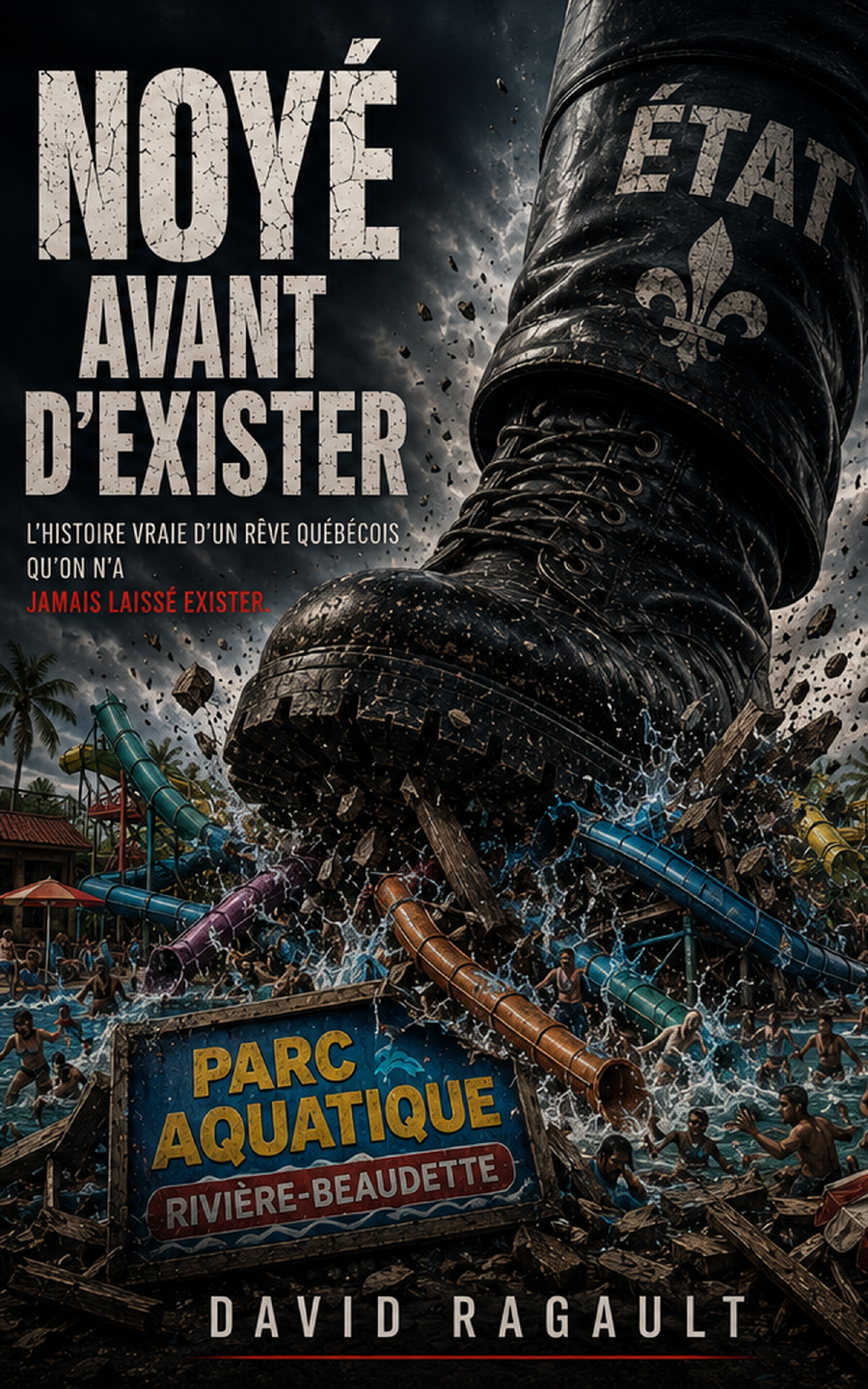 Couverture du livre Noyé avant d’exister de David Ragault
